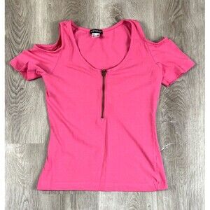 Venus Cold Shoulder Short Sleeve Top Size S
